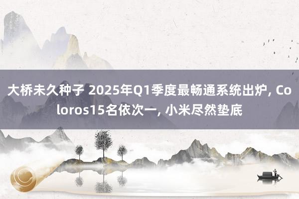 大桥未久种子 2025年Q1季度最畅通系统出炉, Color